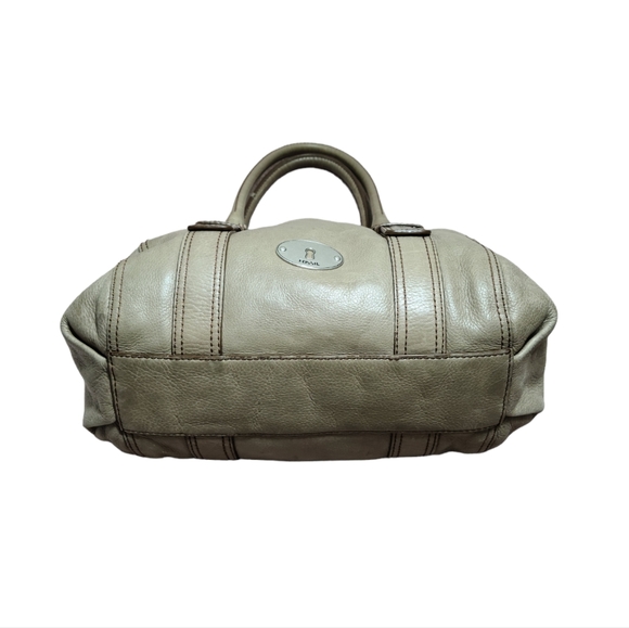 FOSSIL Maddox Leather Satchel Handbag Women's Multi Pockets Purse - Picture 7 of 16